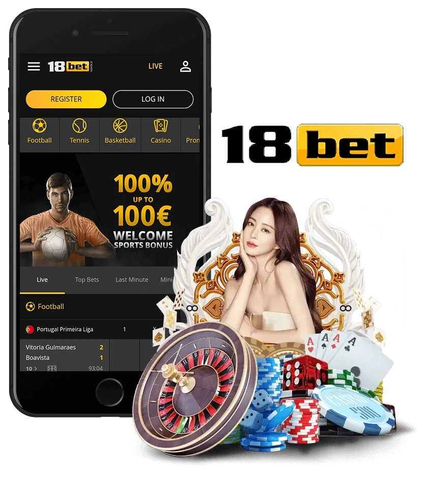 Ứng dụng 18Bet trên thiết bị di động